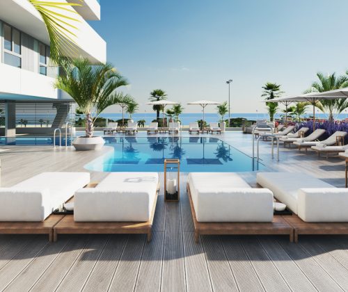 Piscina exterior frontal Piscina exterior frontal